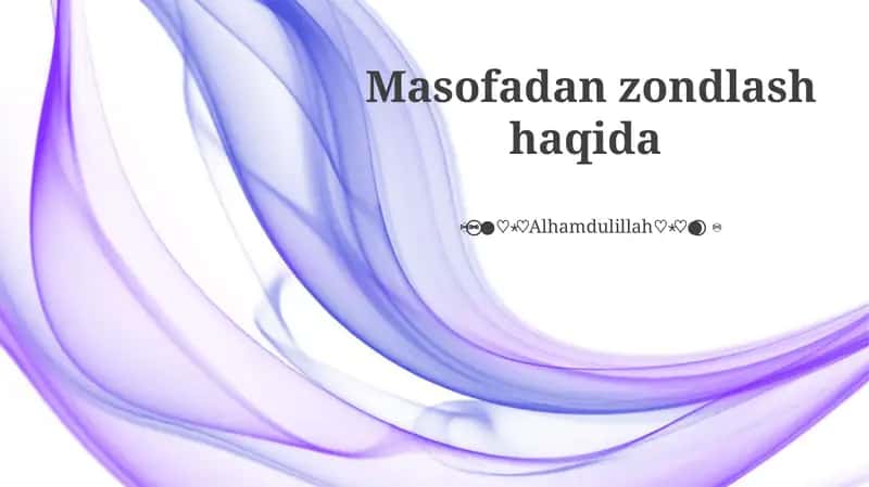 Masofaviy Zondlash Platformalari