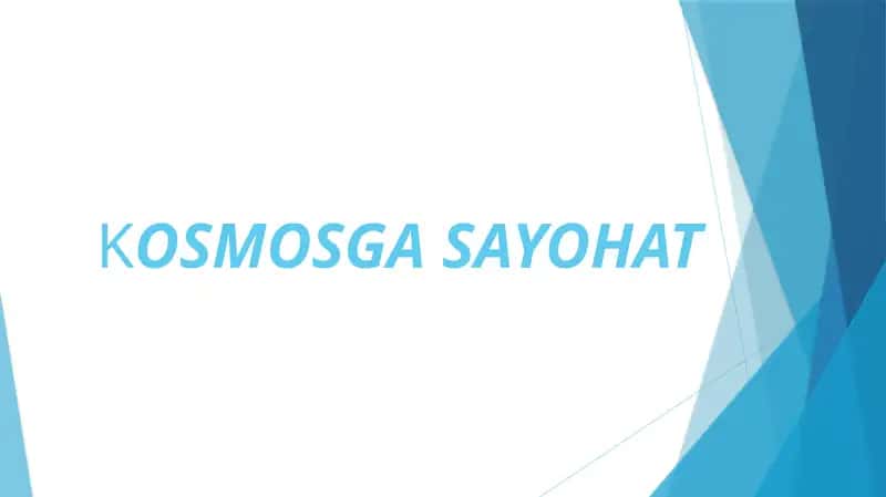 KOSMOSGA SAYOHAT