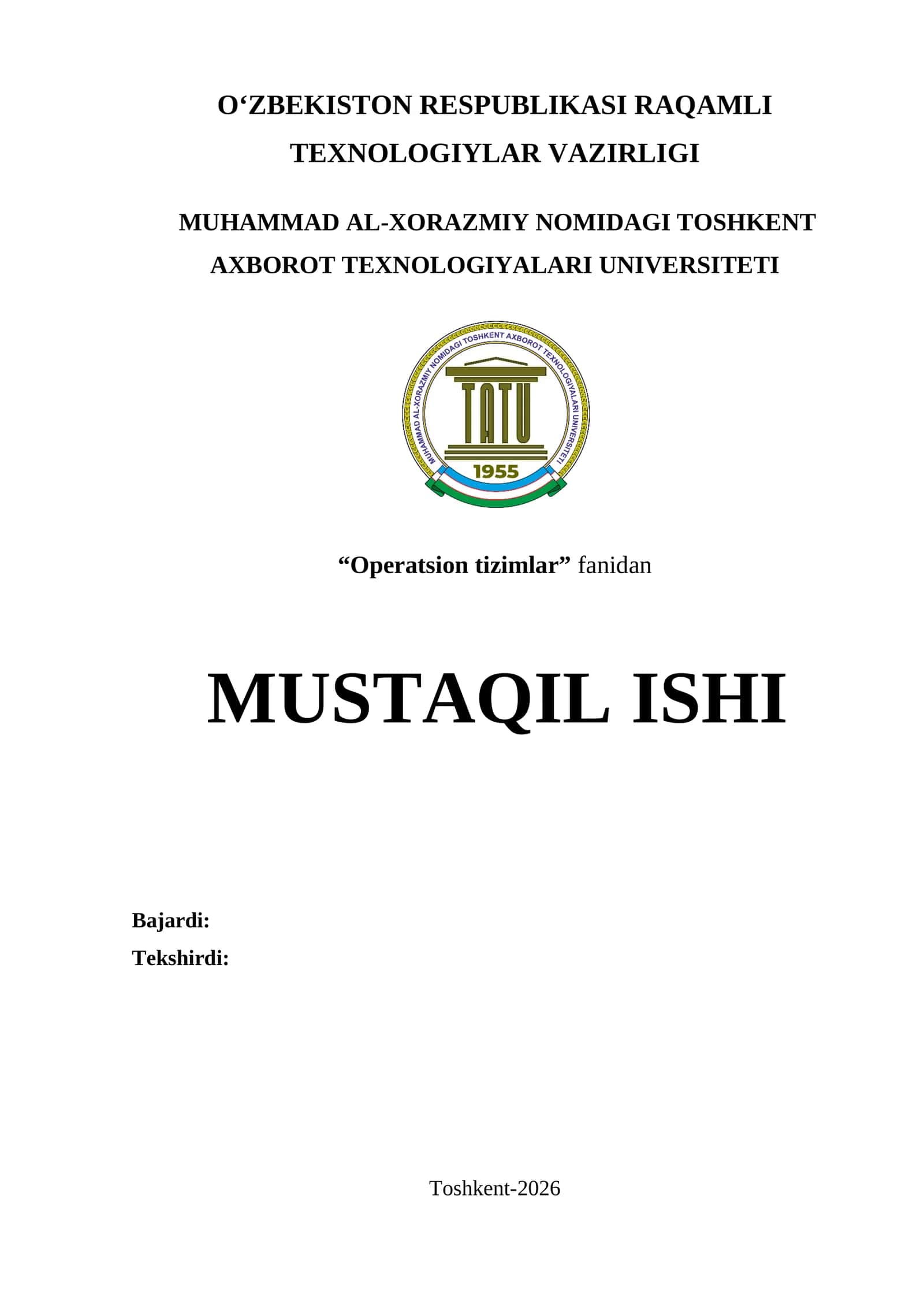 Xotirani taqsimlash algoritmlari