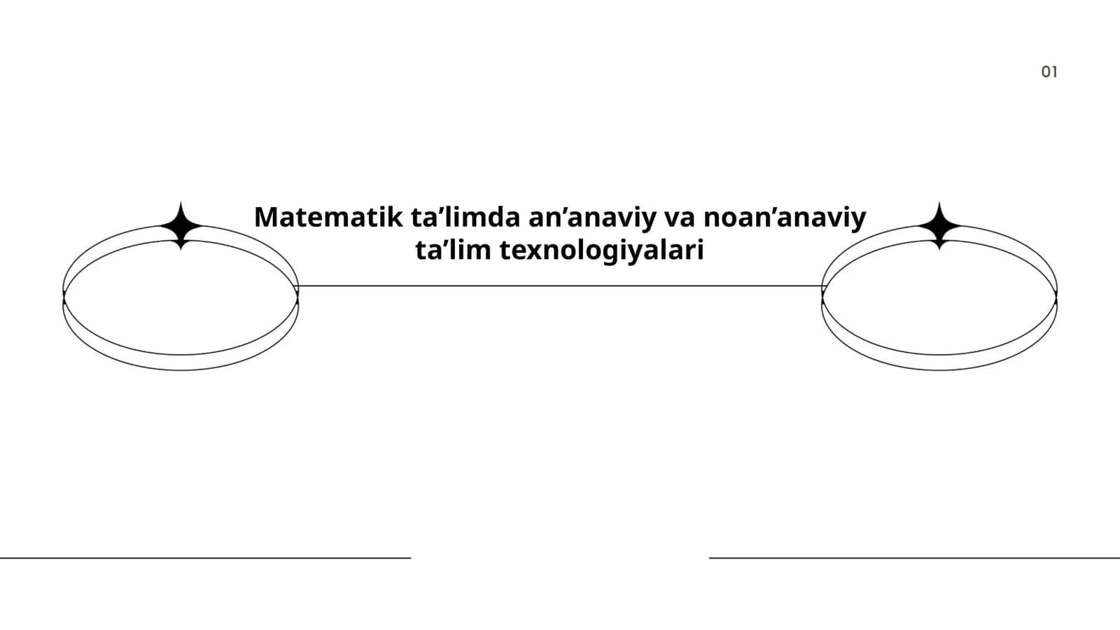 An’anaviy va noan’anaviy ta’lim texnologiyalari