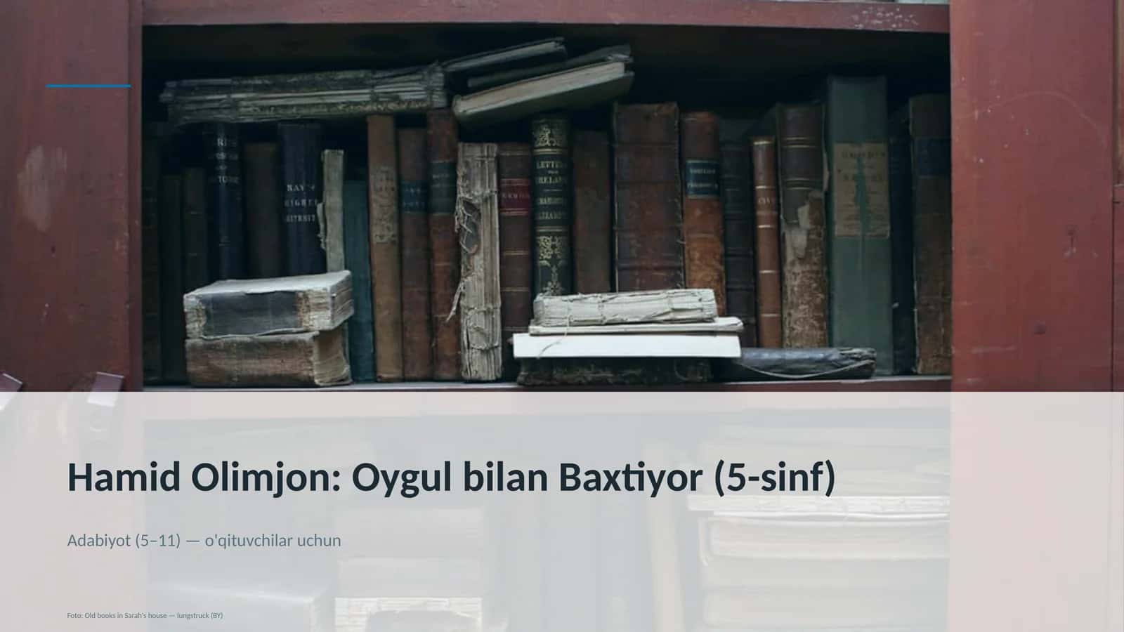 Oygul bilan Baxtiyor (5-sinf)