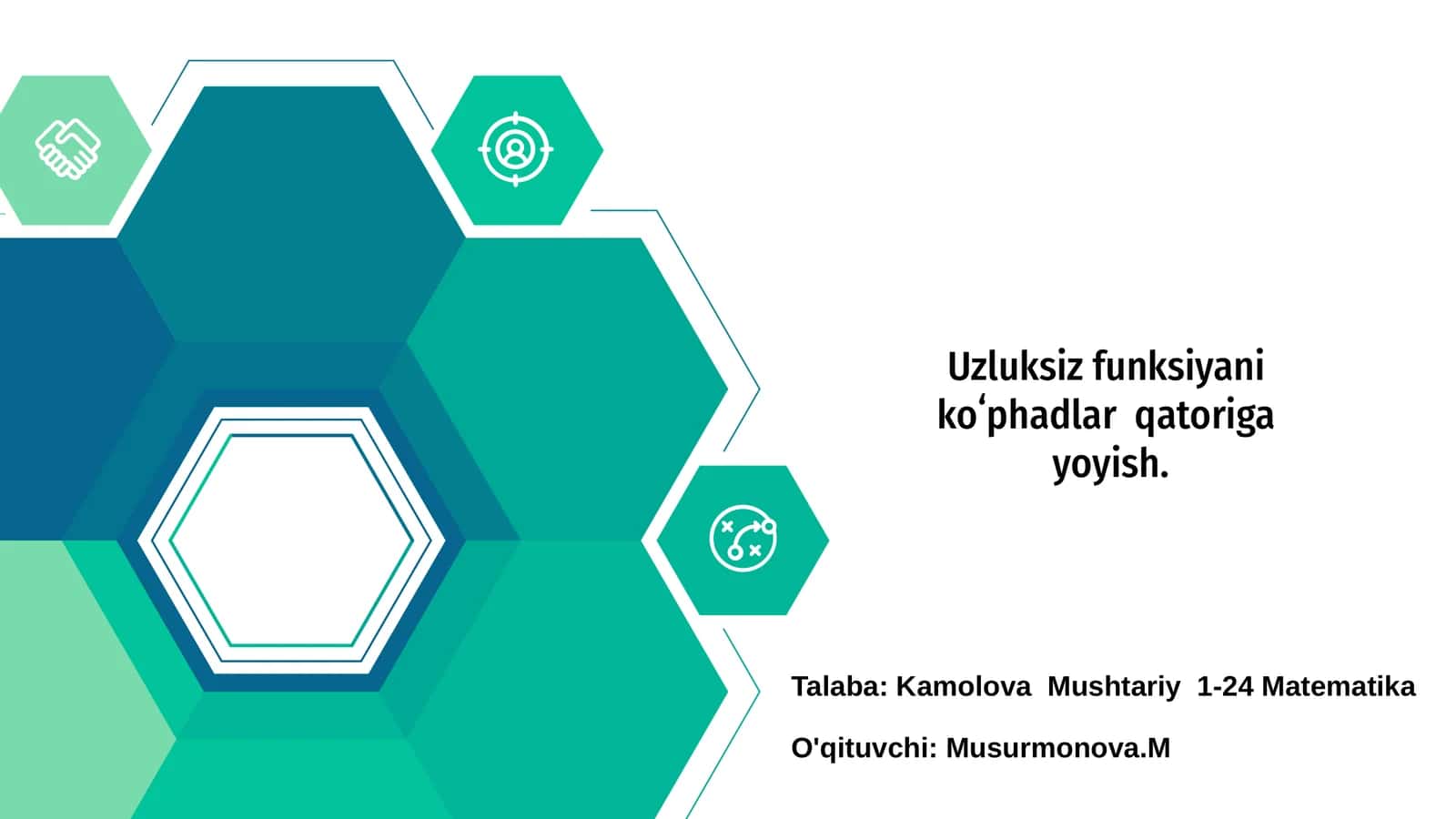 Uzluksiz funksiya