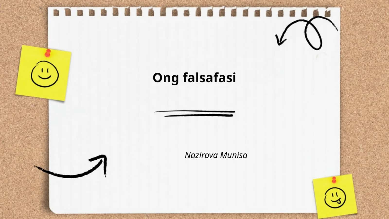 Ong falsafasi