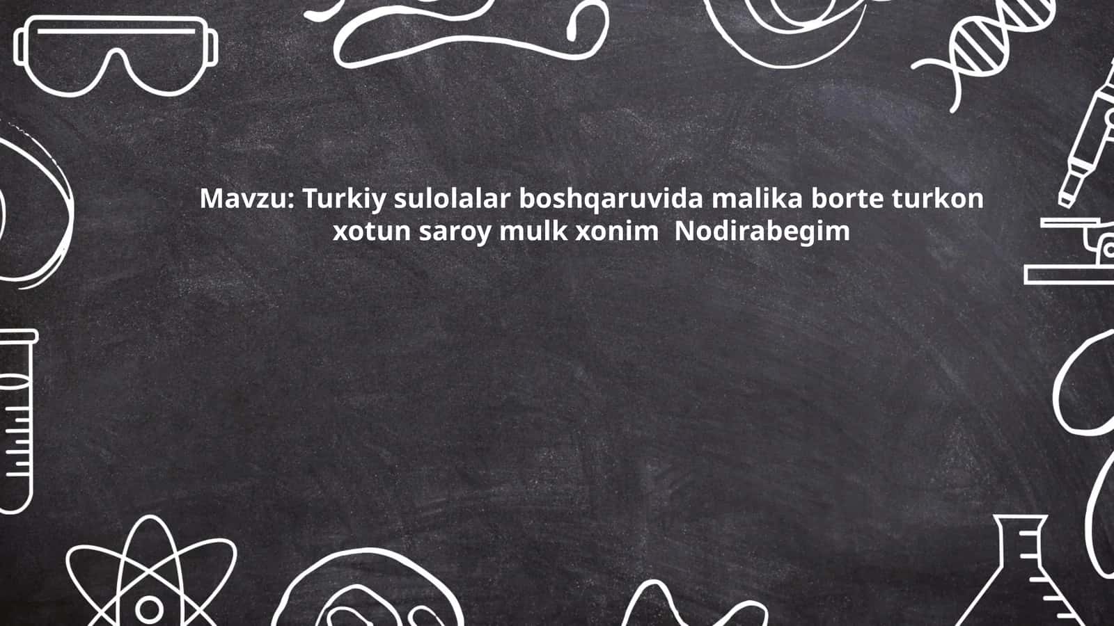 Turk sulolalari tarixi