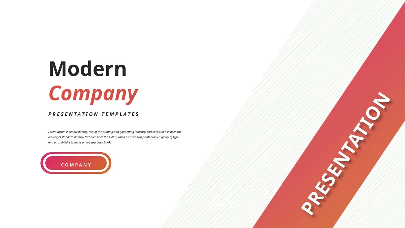 Modern company the time is now