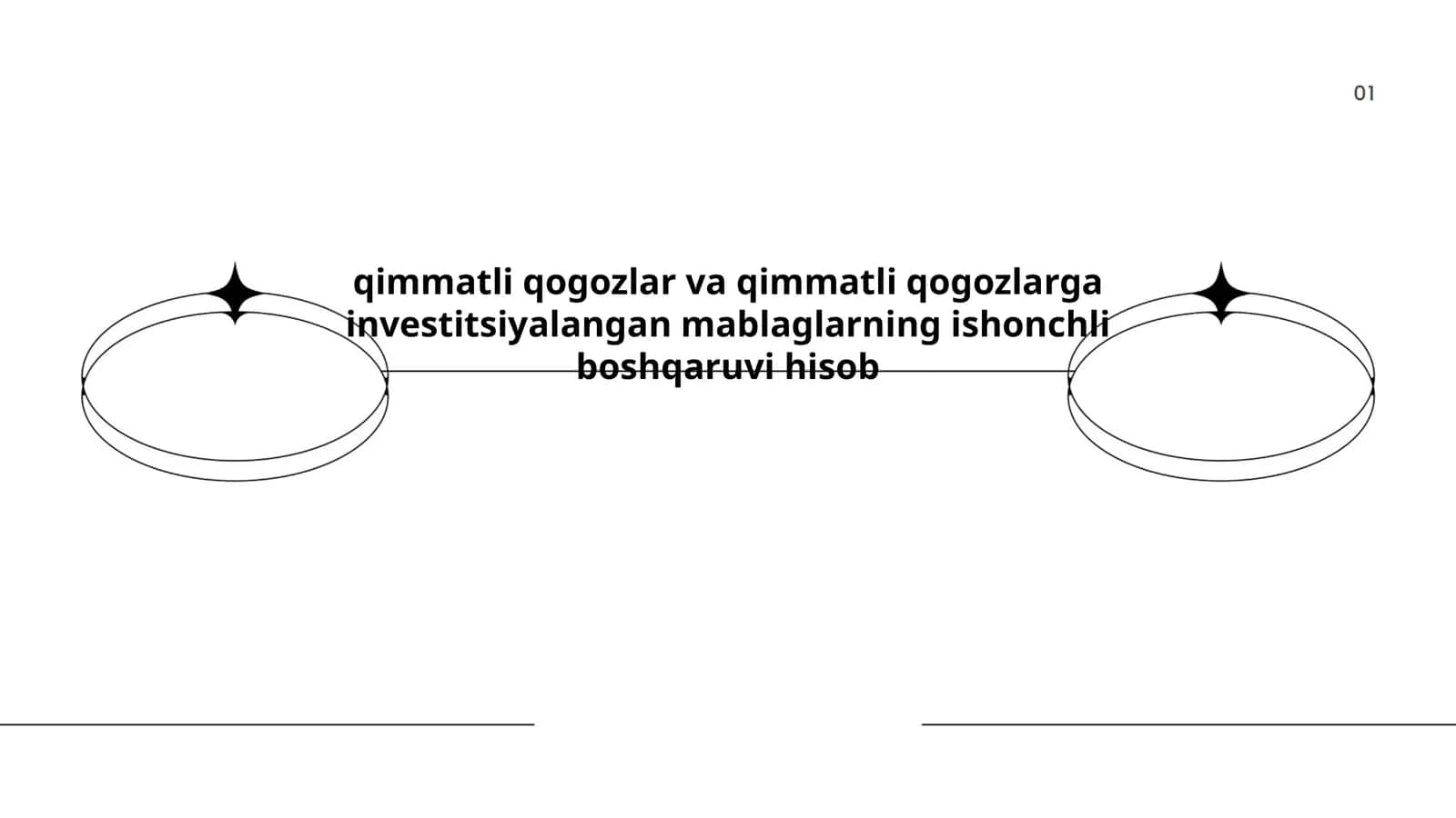 Qimmatli qogozlar va qimmatli qogozlarga investitsiyalangan mablaglarning ishonchli boshqaruvi hisob