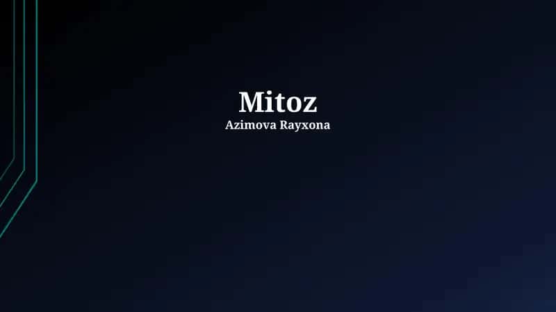 Mitoz