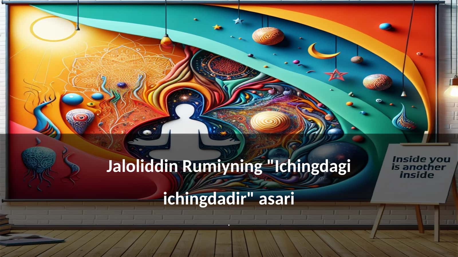Jaloliddin Rumiyning "Ichingdagi ichingdadir" asari