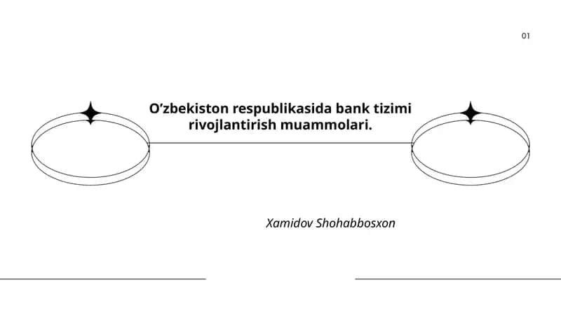 Bank tizimi rivojlantirish muammolari