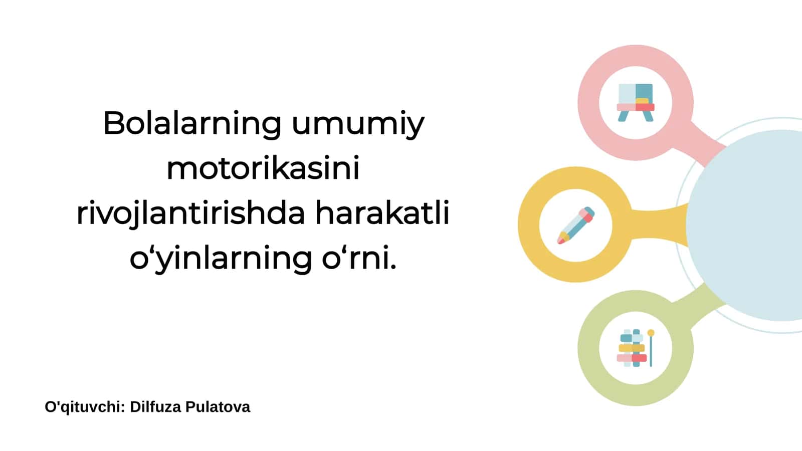 Harakatli O'yinlar va Bolalar