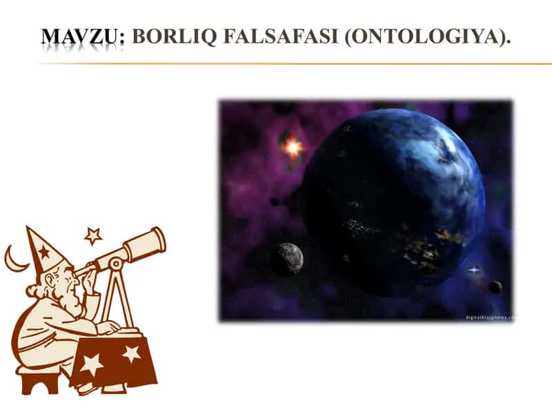 Falsafa asoslari