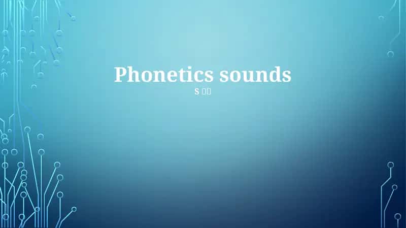Introduction to Phonetics: The Science of Speech Sounds