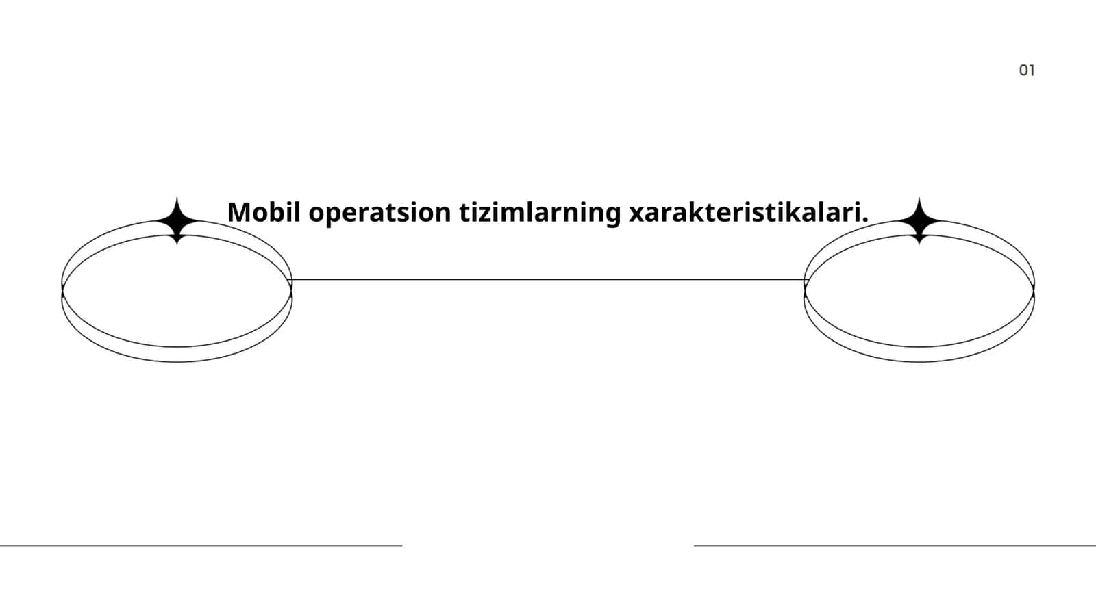Mobil operatsion tizimlarning xarakteristikalari