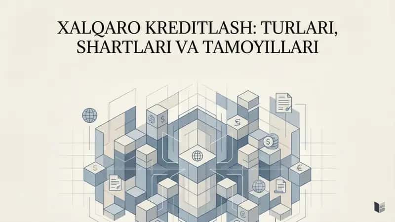 Xalqaro kreditlash: turlari, shartlari va tamoyillari nomli 17 betlik taqdimot