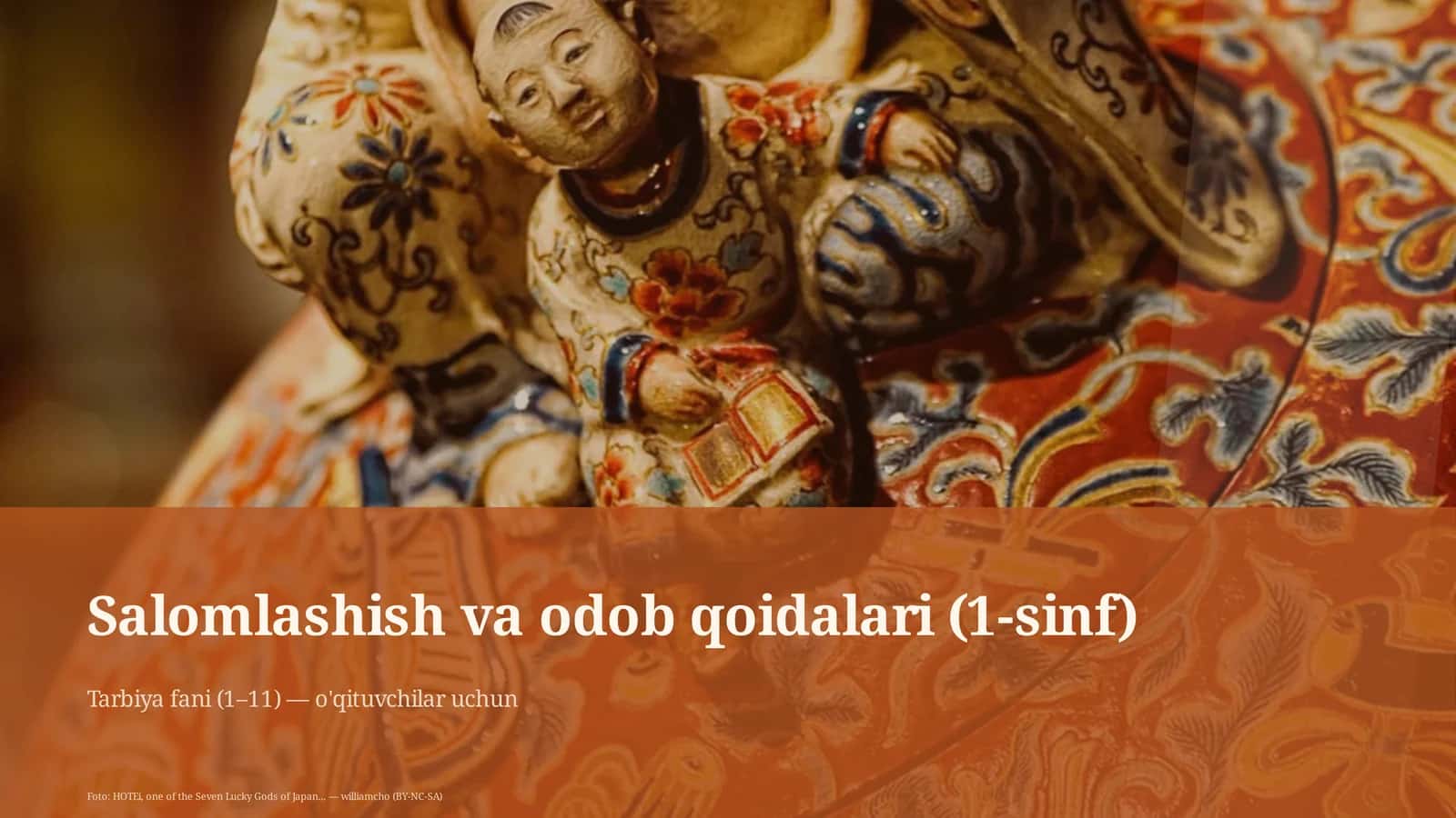 Salomlashish va odob qoidalari (1-sinf)