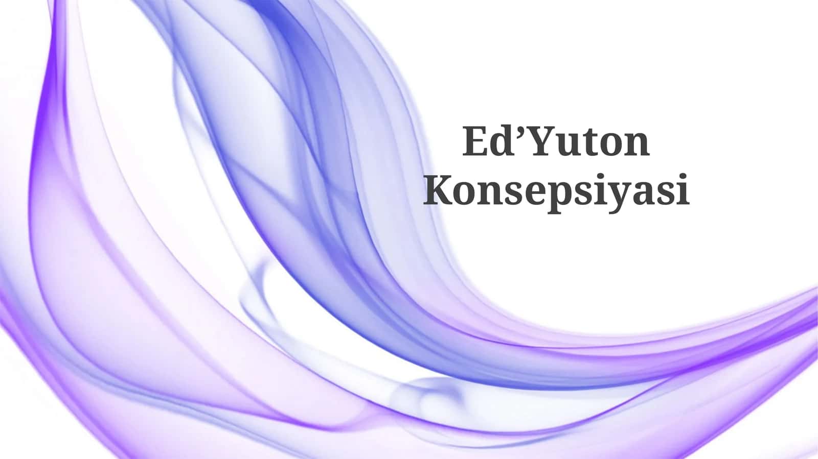 EdʼYutonKonsepsiyasi
