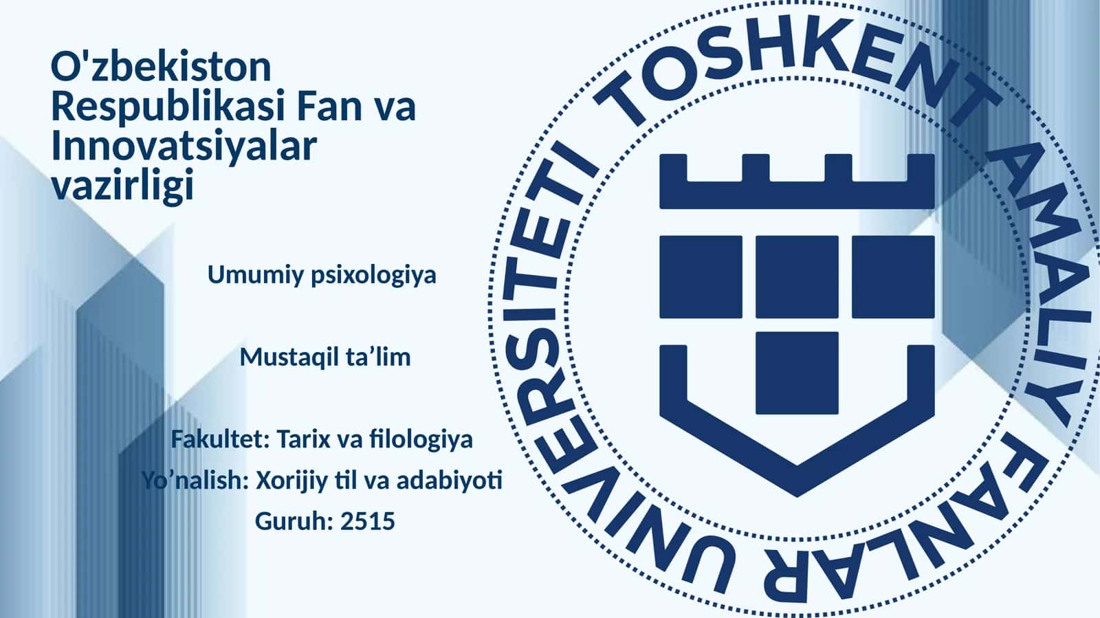 Chet el psixologiyasidashaxs nazariyalari