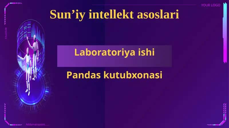 Sun’iy intellekt asoslari