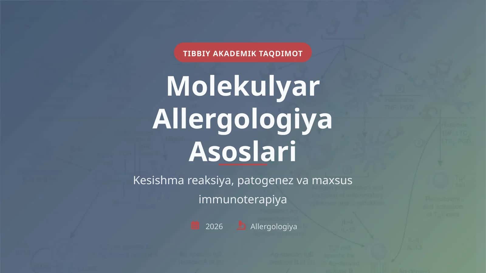 TIBBIY AKADEMIK TAQDIMOT