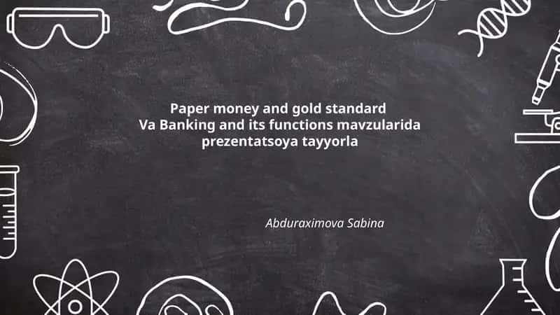 Paper money and gold standard