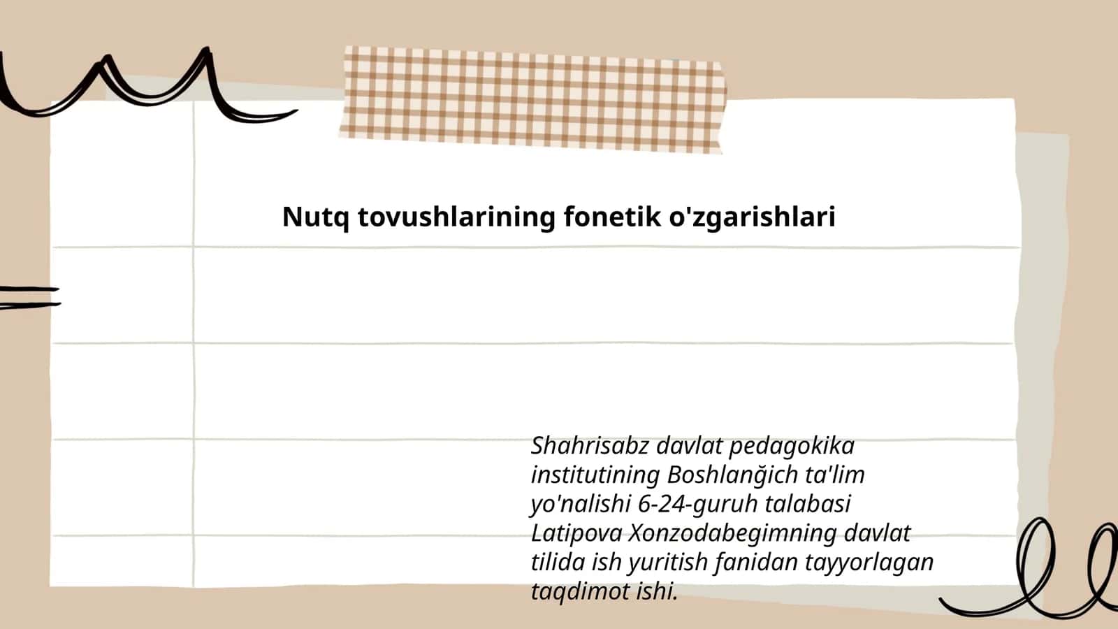 Nutq tovushlarining fonetik o'zgarishlari