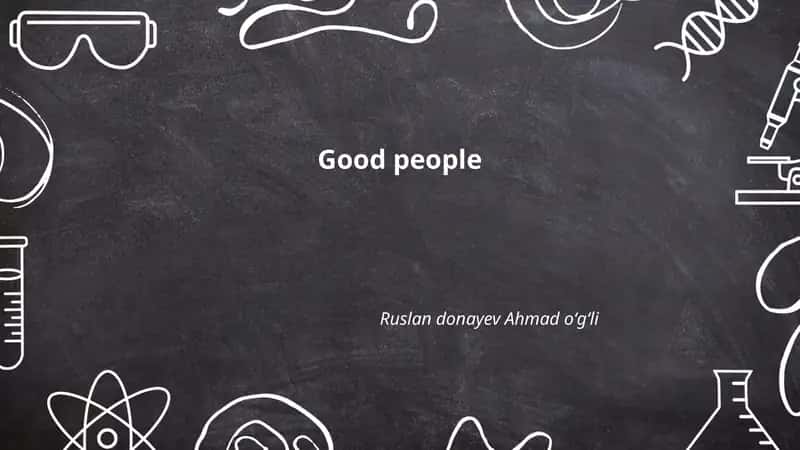 Good people