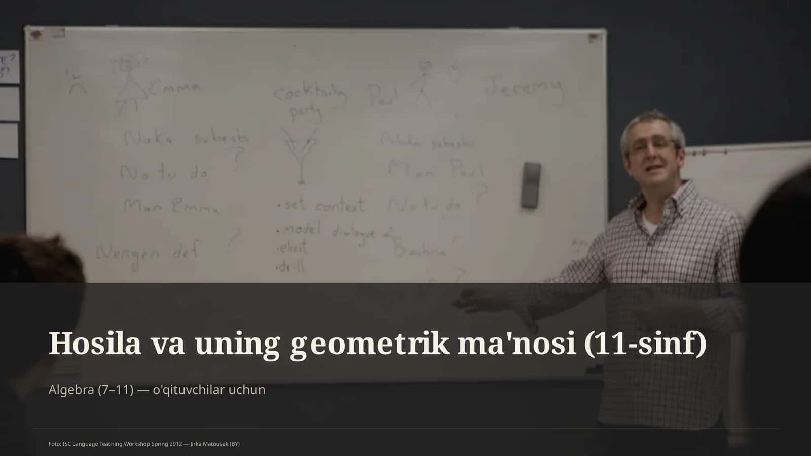 Hosila va uning geometrik ma'nosi (11-sinf)
