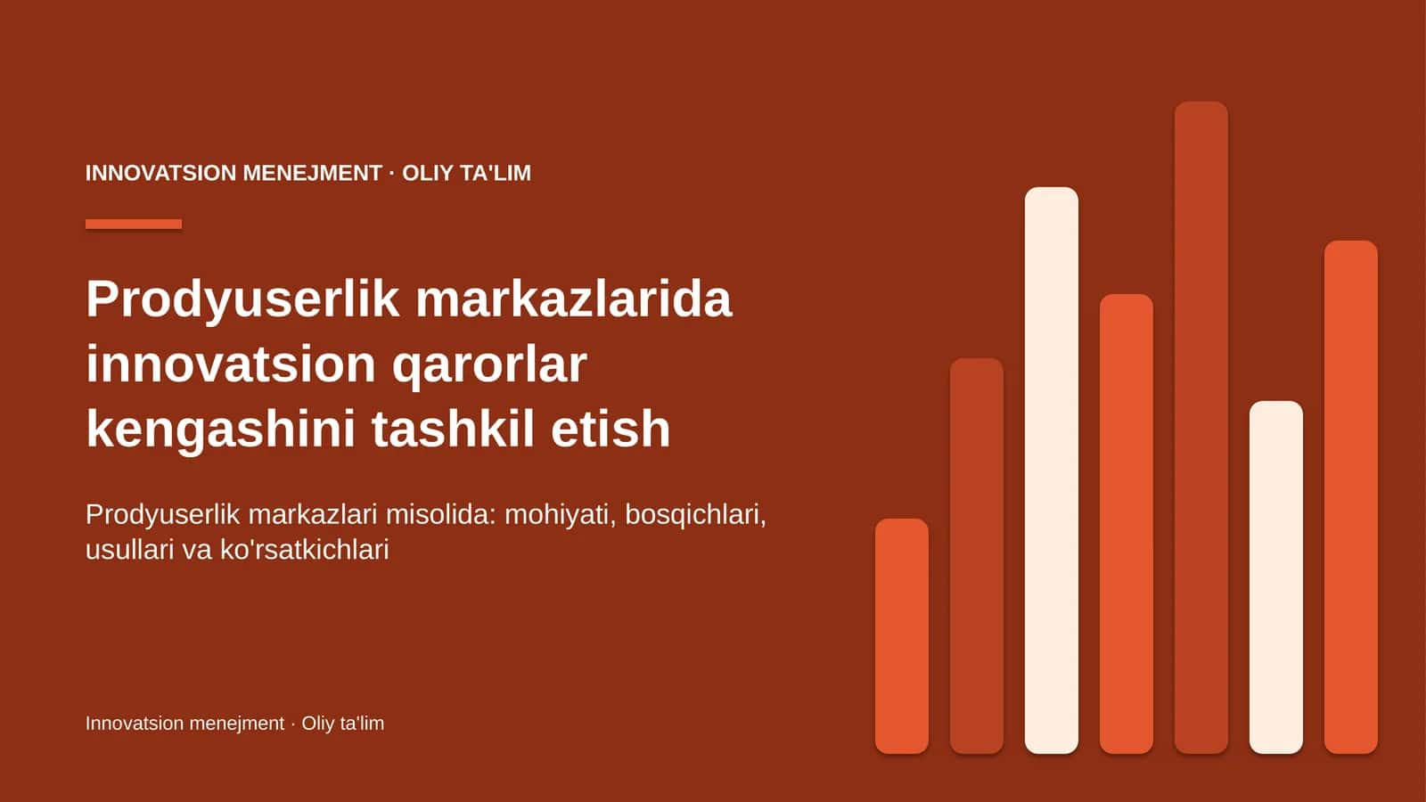 prodyuserlik markazlarida innovatsion qarorlar kengashini tashkil etish 9687