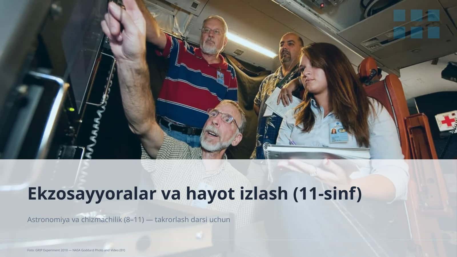 Ekzosayyoralar va hayot izlash (11-sinf)