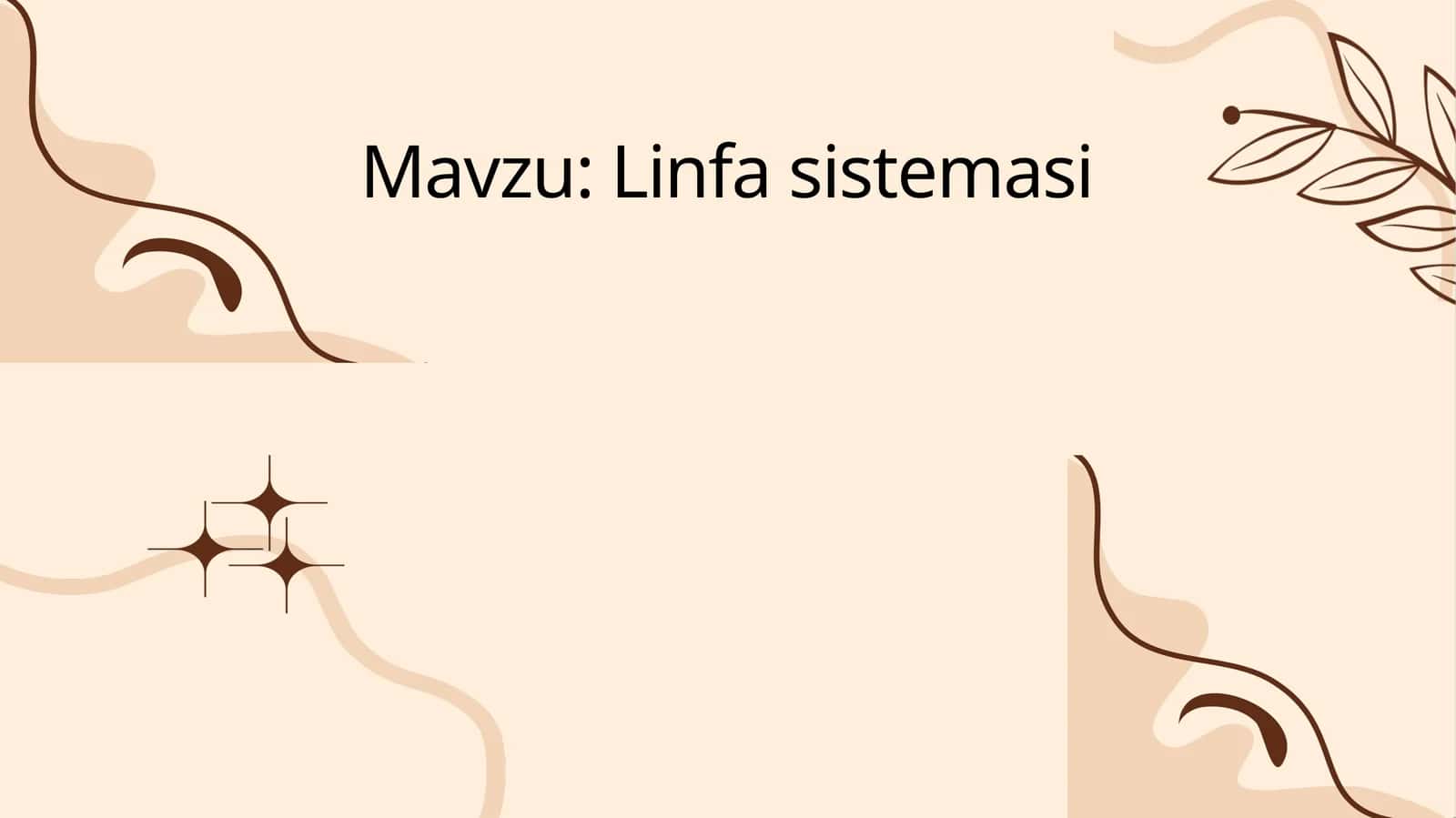 Linfa sistemasi