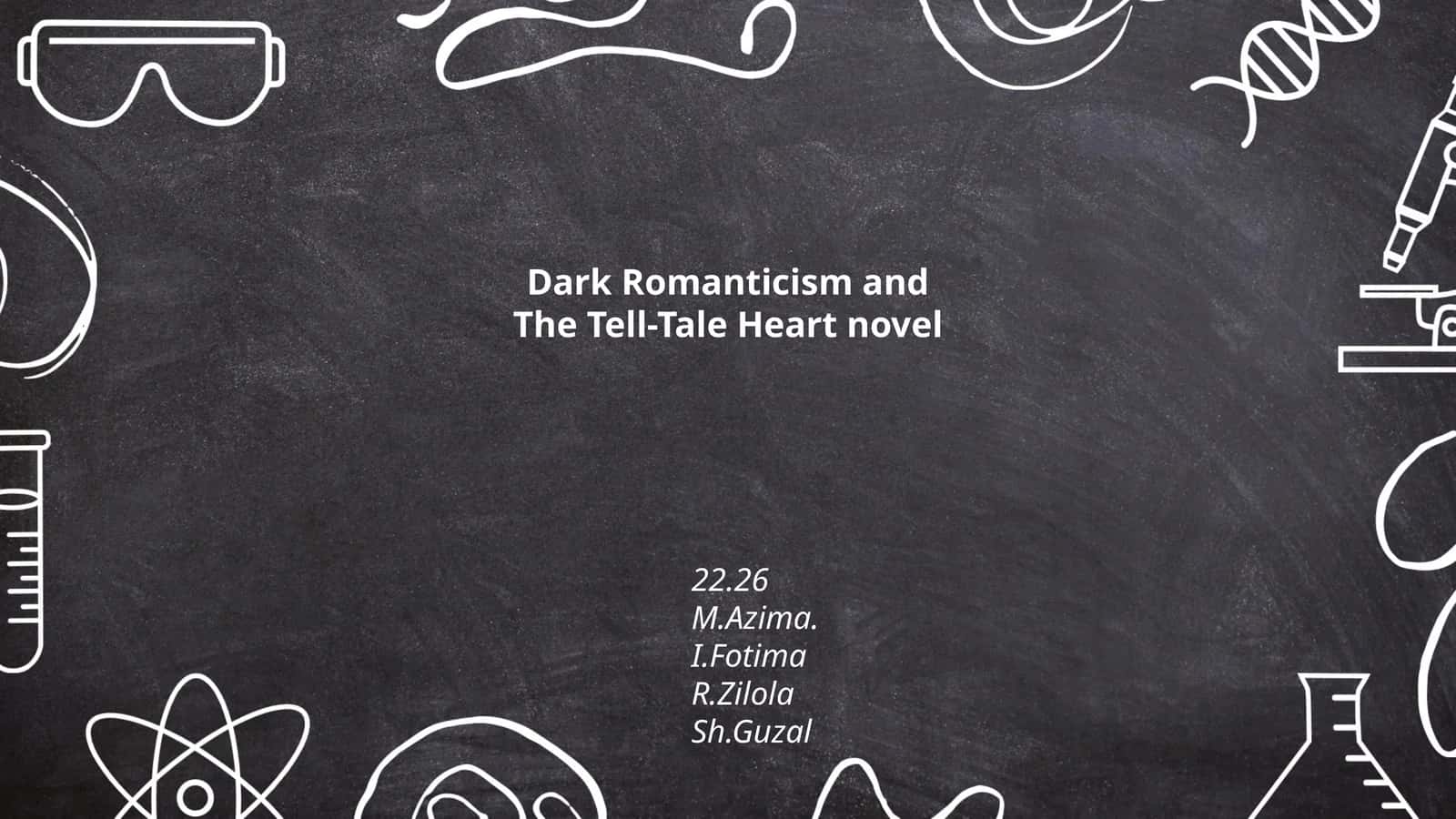 Dark Romanticism and The Tell-Tale Heart novel