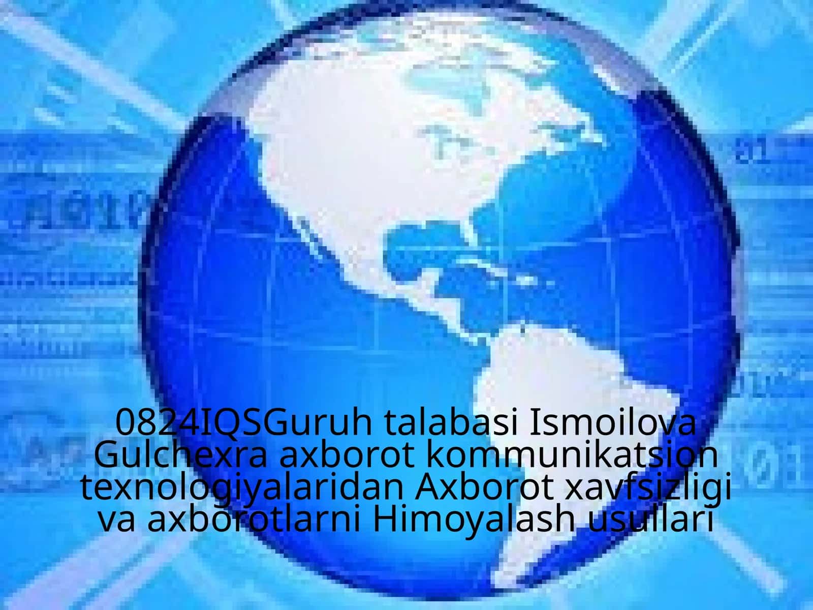 Ismoilova Gulchexra