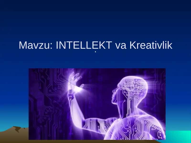 INTELLEKTvaKreativlik
