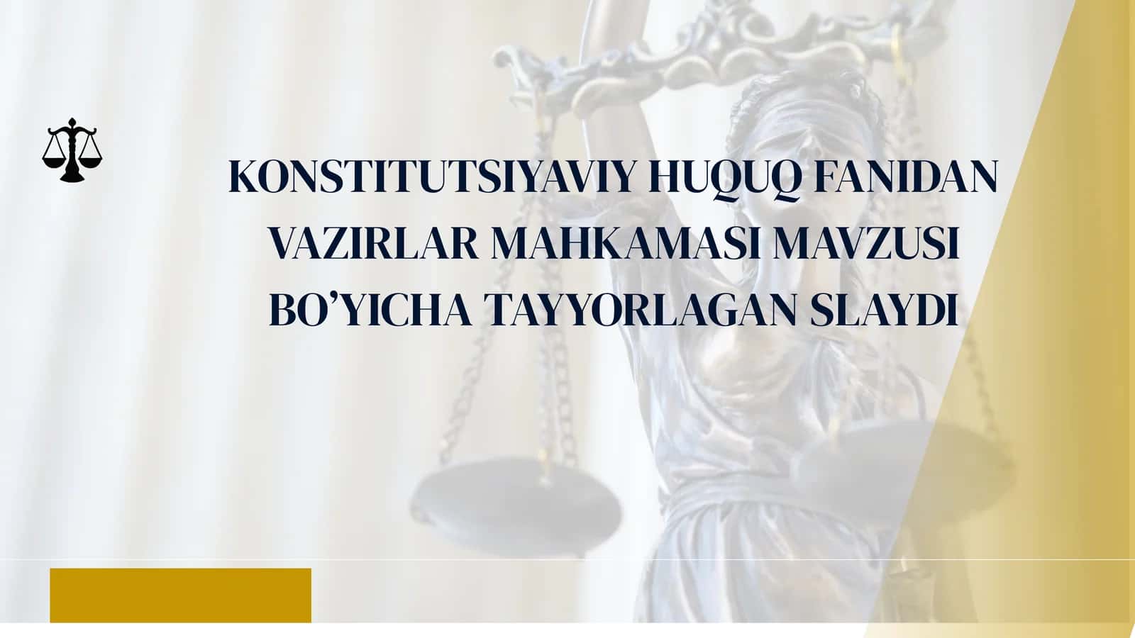 VAZIRLAR MAHKAMASI