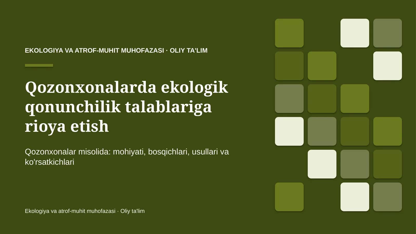 qozonxonalarda ekologik qonunchilik talablariga rioya etish 3388