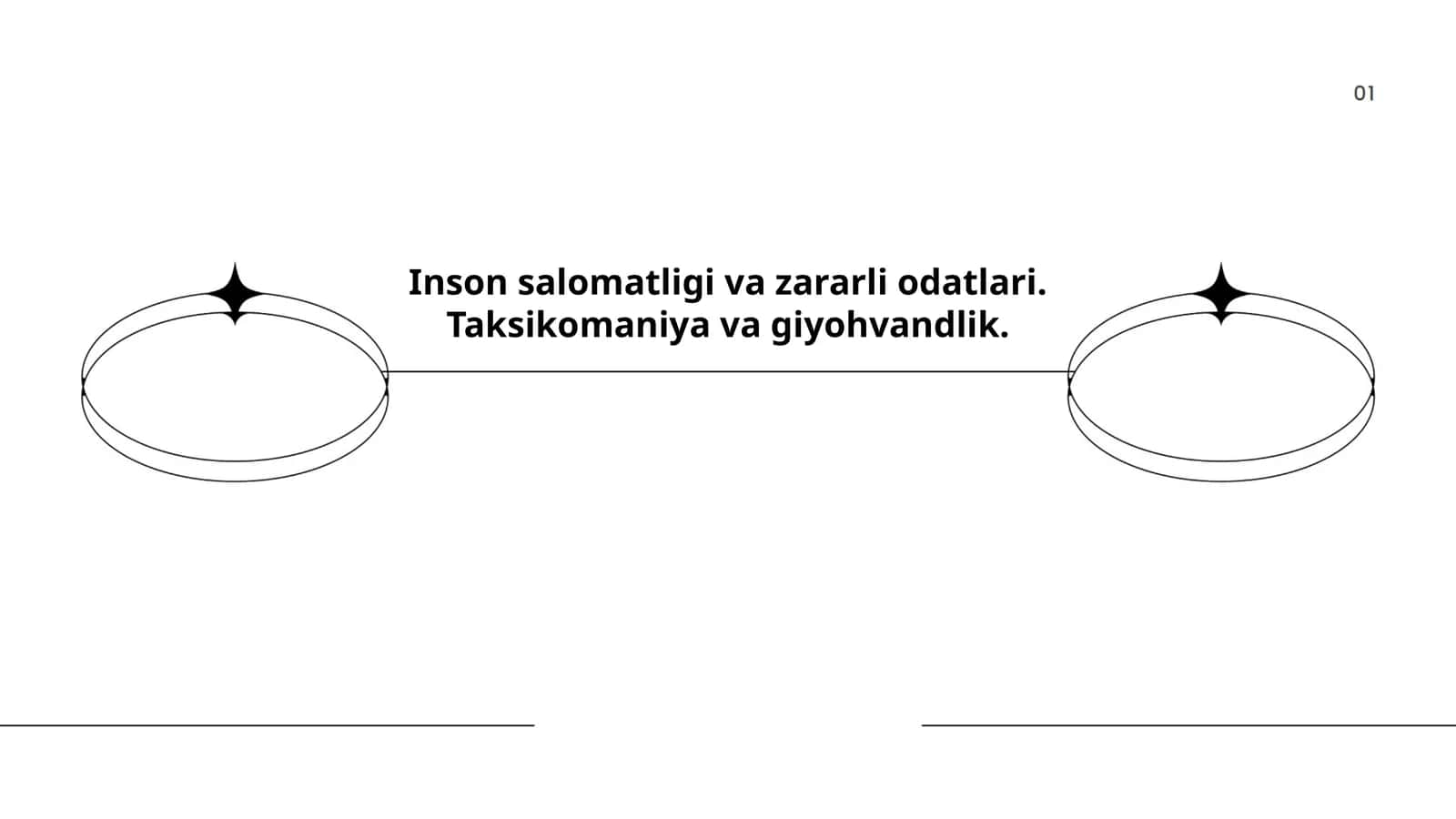 Inson salomatligi va zararli odatlari