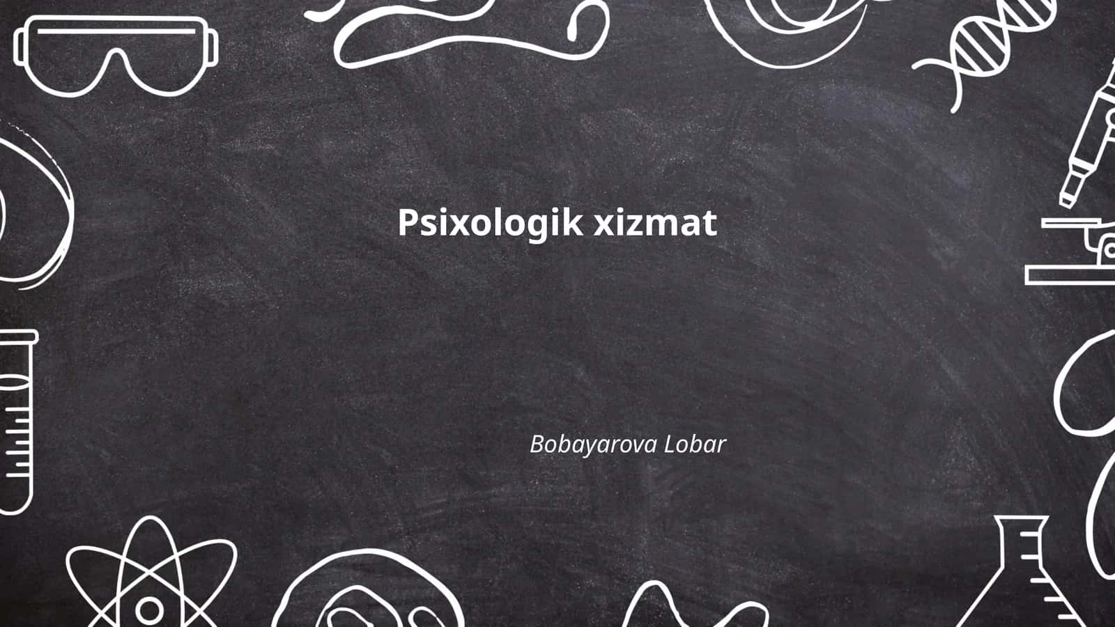 Psixologik xizmat