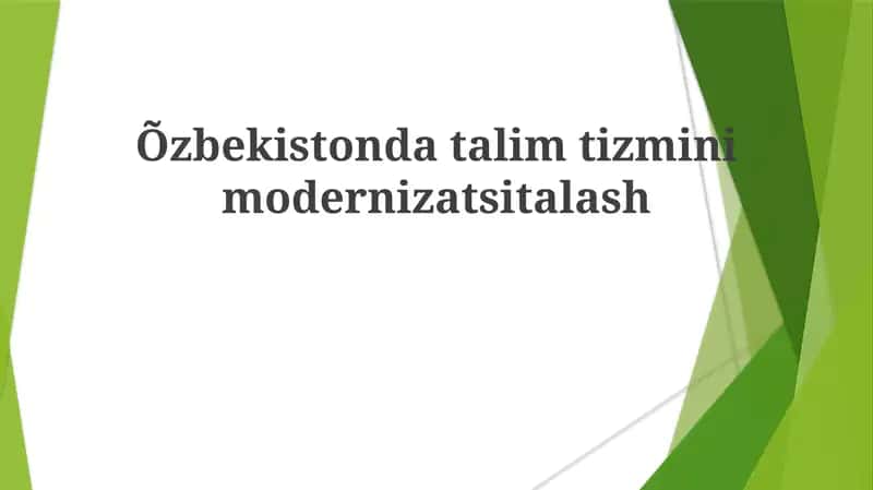 STEM ta'limni mustahkamlash