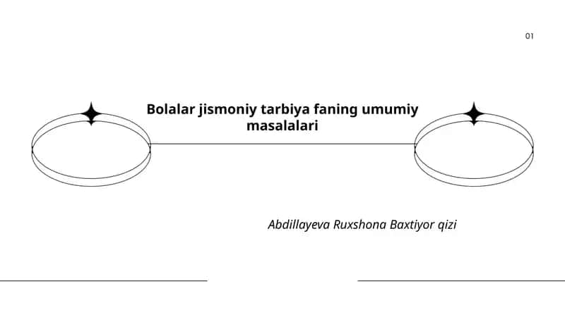 Bolalar jismoniy tarbiya faning umumiy masalalari