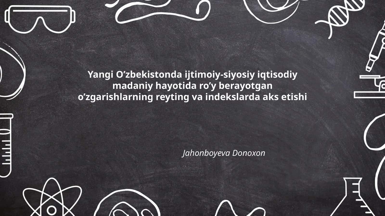 Ijtimoiy-siyosiy Iqtisodiy Hayotdagi O’zgarishlar