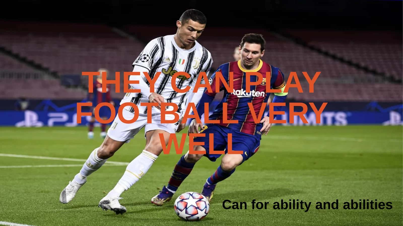 Can for ability and abilities