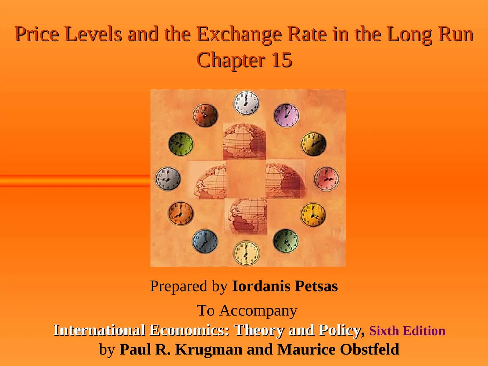 Price Levels and the Exchange Rate in the Long Run