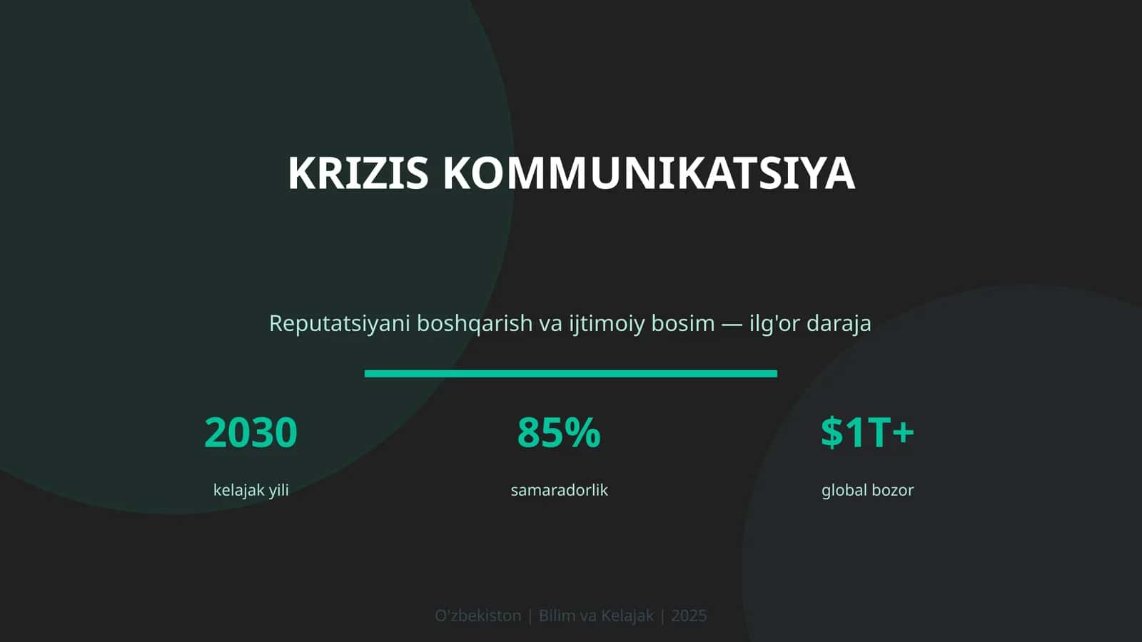 KRIZIS KOMMUNIKATSIYA