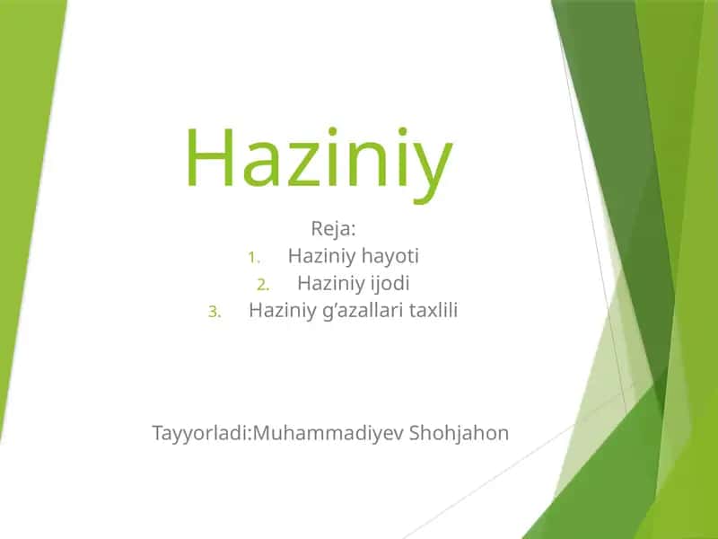Haziniy