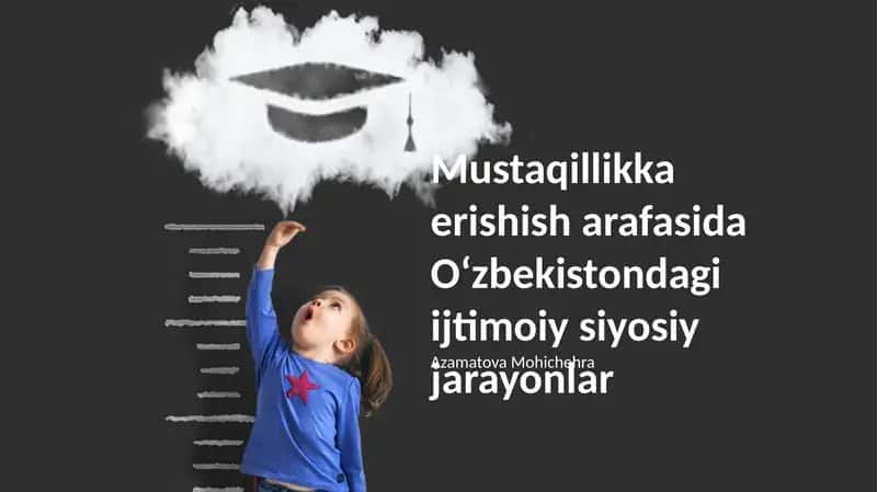 Mustaqillikka erishish arafasida Oʻzbekistondagi ijtimoiy siyosiy jarayonlar