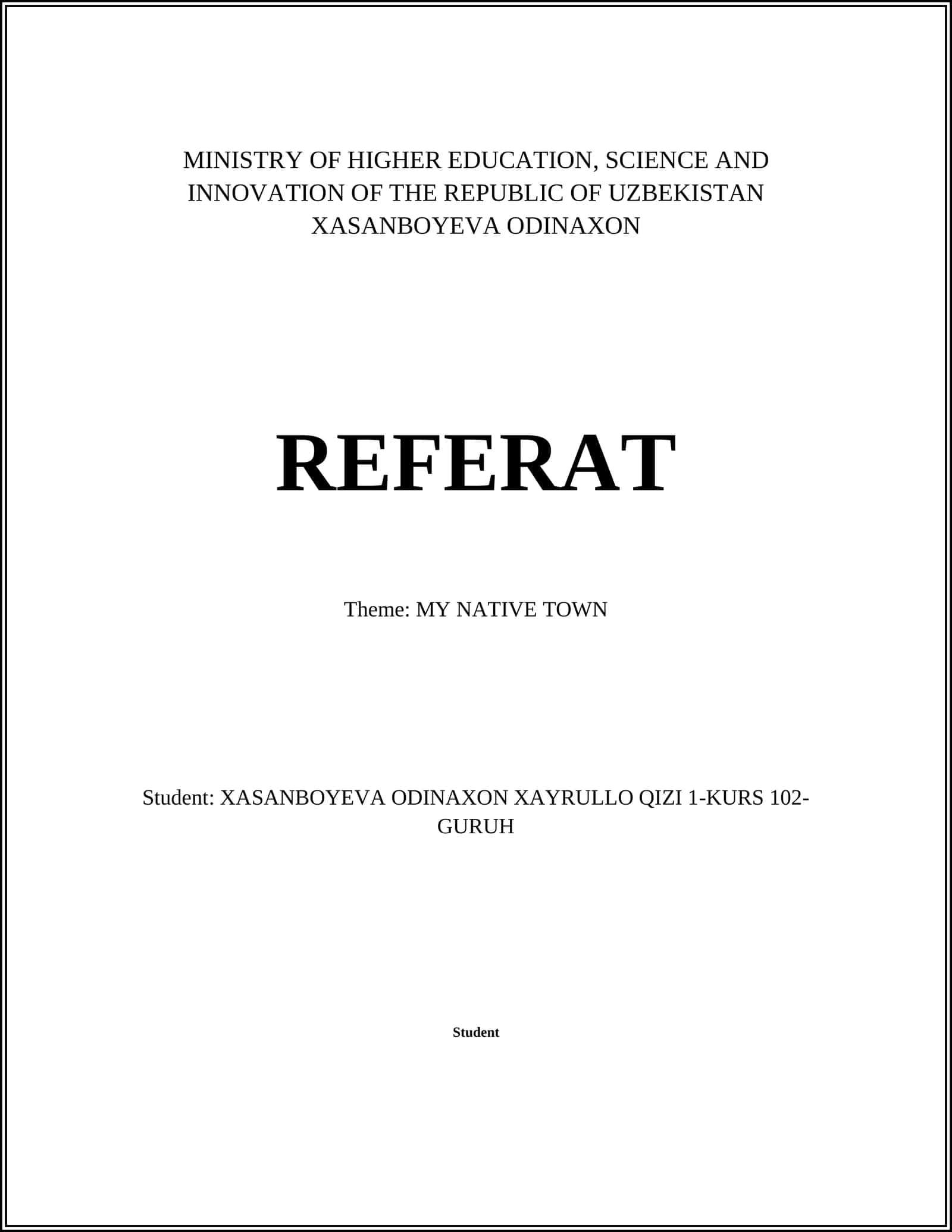 REFERAT