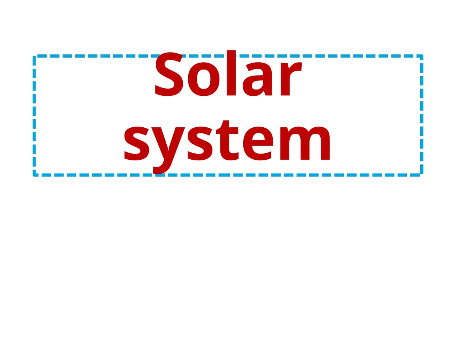 Solarsystem