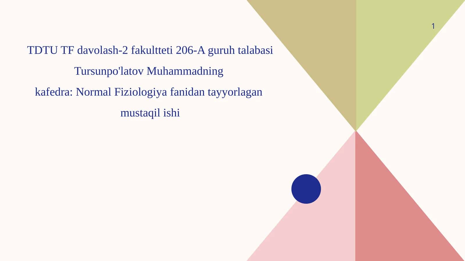 Aʼzolarda mikrosirkulyatsiya. venalarda qonning harakatlanishi