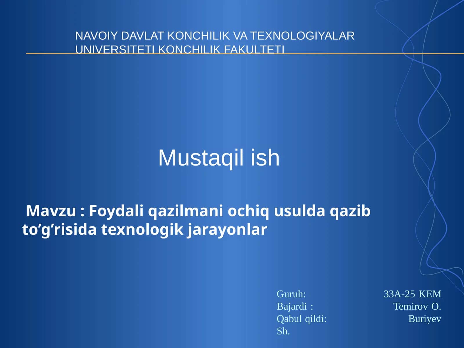 Ochiq konchilikning mohiyati va afzalliklari