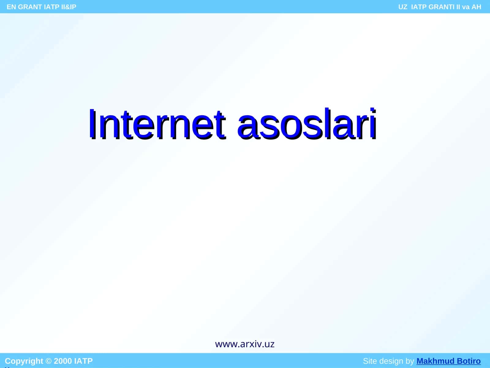 Internetasoslari